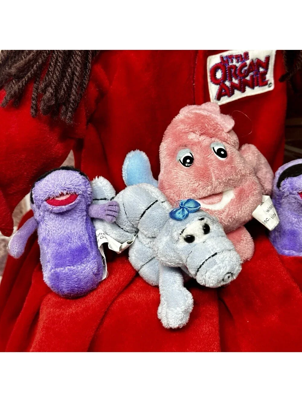 THE ORGAN ANNIE Doll & 9 Organs 21”STEM Learning Homeschool Educational Plush